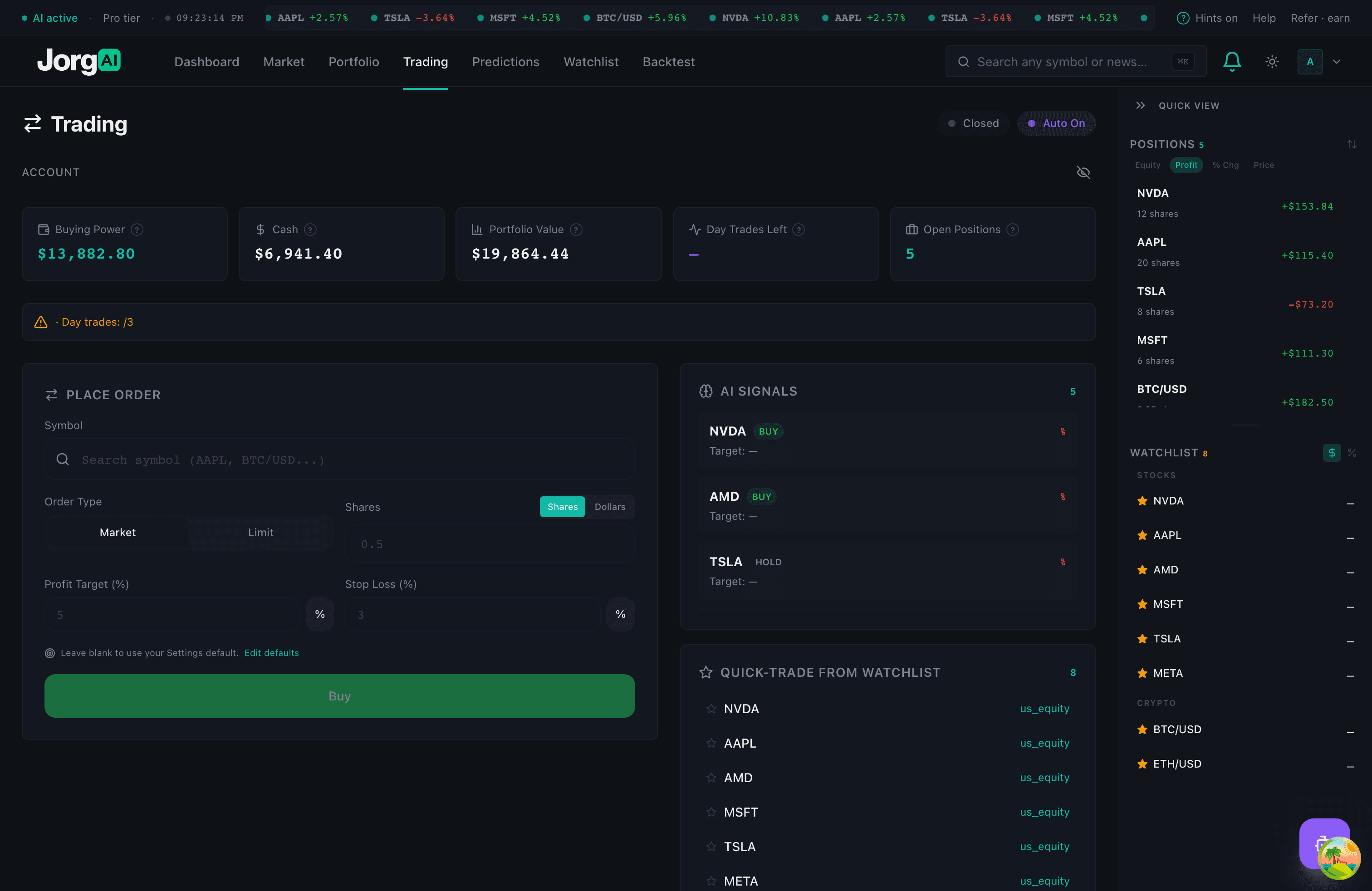 Manual Trading